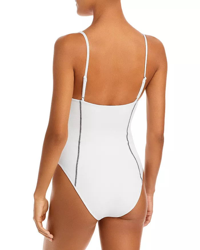 Onia Valerie Seamed One Piece Swimsuit