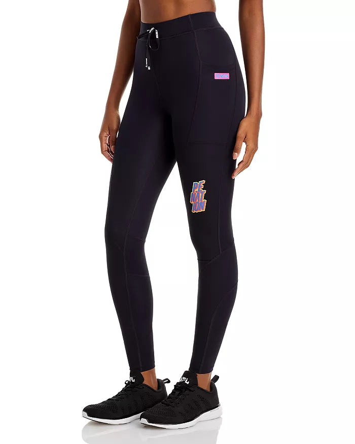 P.E NATION Daze Graphic Drawstring Leggings