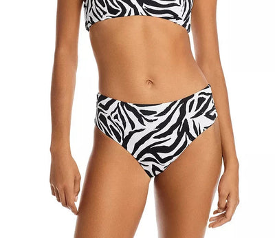 Aqua Swim Animal Print High Waist Bikini Bottom