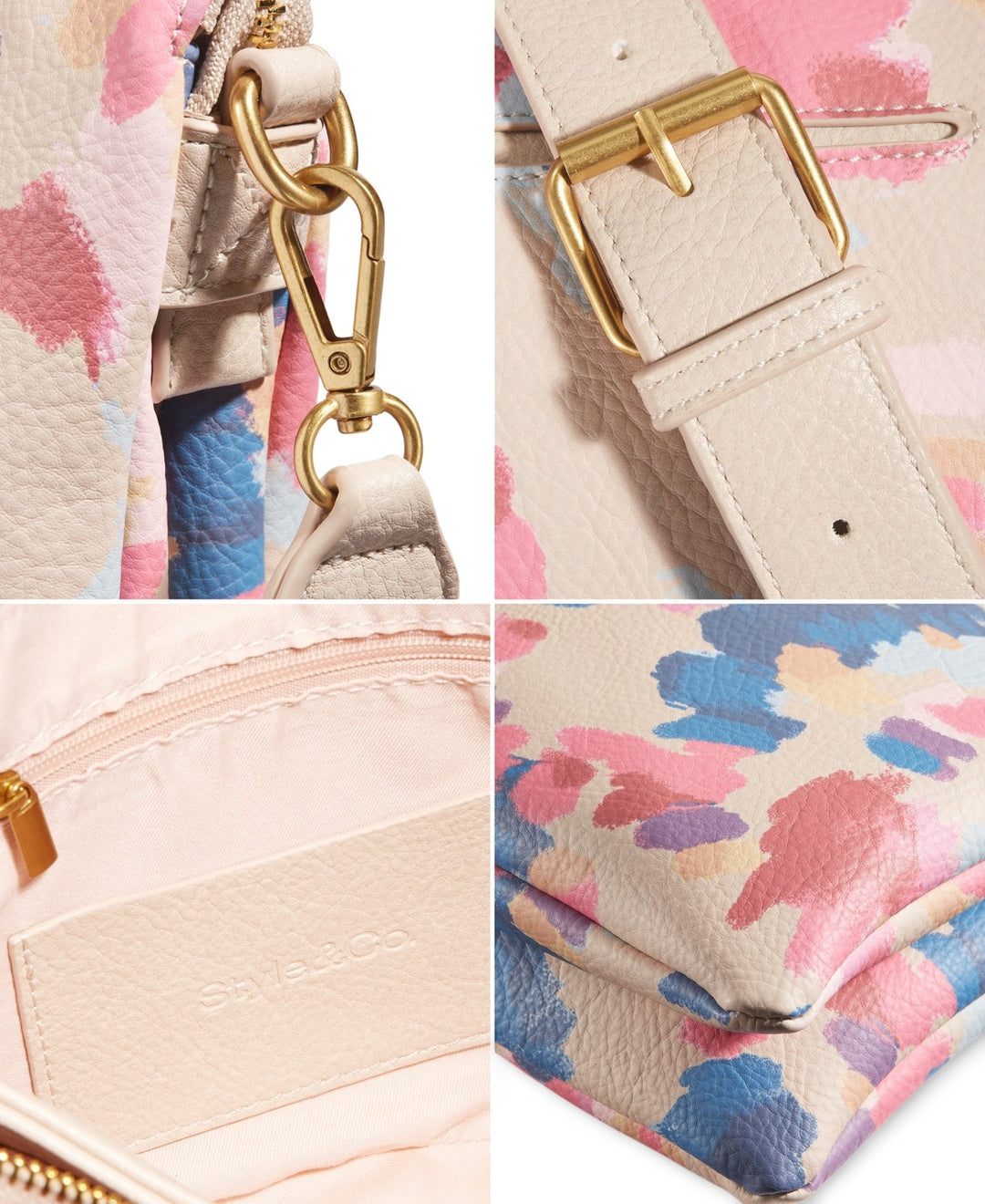 Style & Co Double Compartment Crossbody