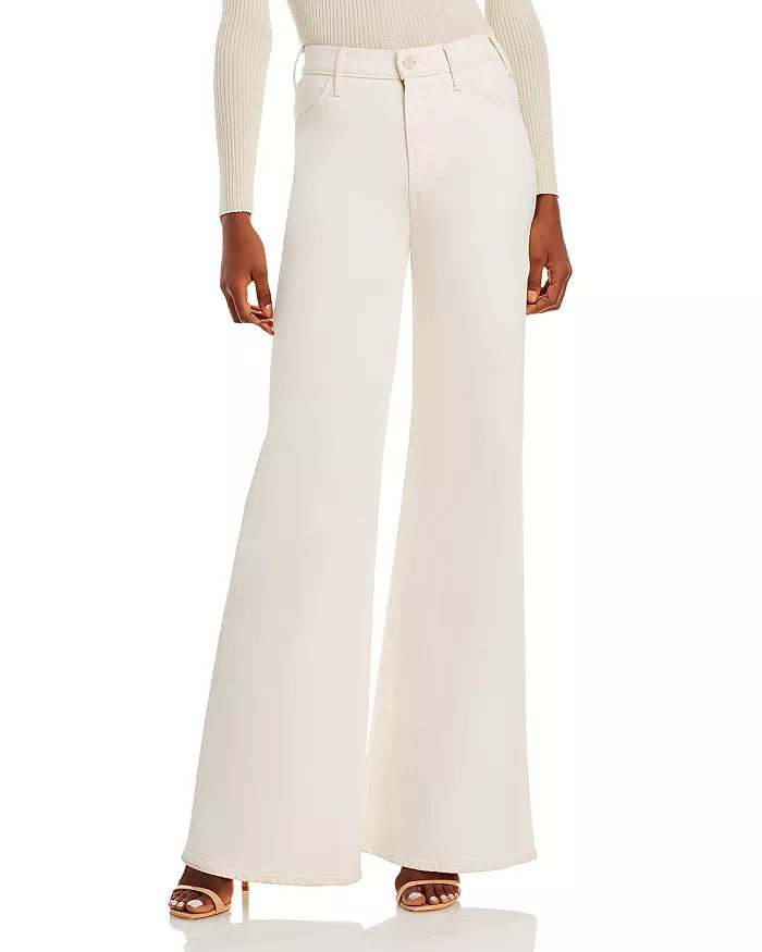 MOTHER The Hustler Roller Heel High Rise Flare Jeans