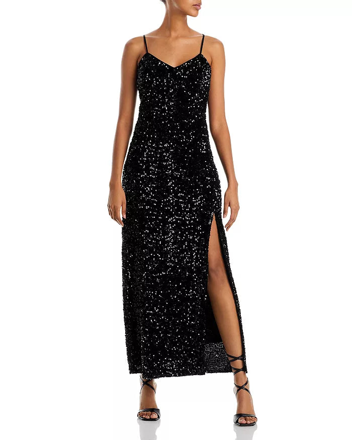 Lucy Paris Serena Sequin Maxi Dress
