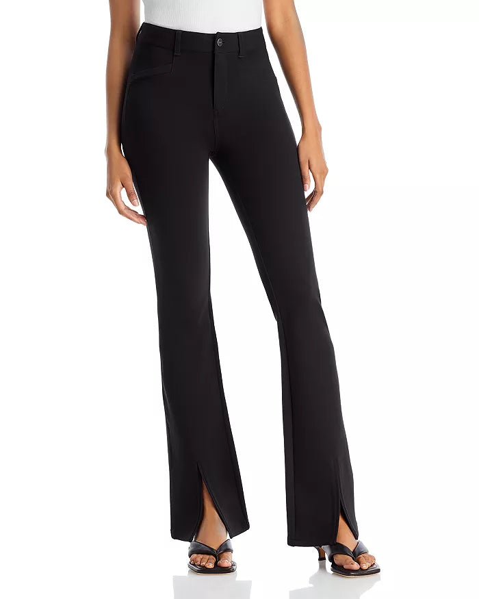 PAIGE Winona Slit Hem High Rise Flare Pants