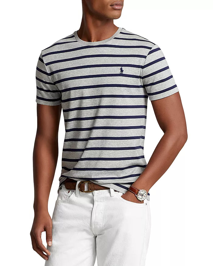 Polo Ralph Lauren  MEN Slim Fit Striped Logo Tee