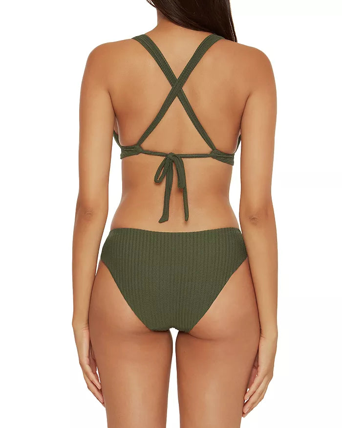 BECCA® by Rebecca Virtue Line in the Sand Halter Bikini Top