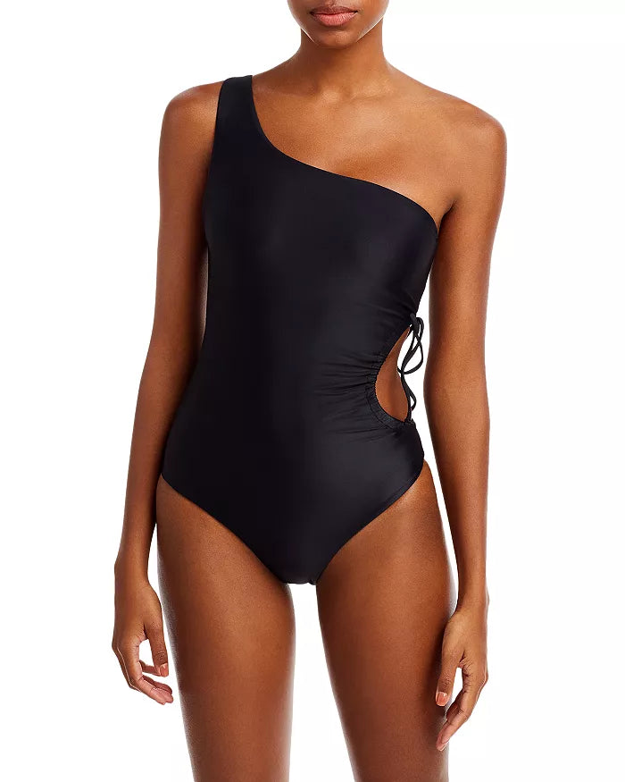 Jade Swim Sena Asymmetrical One Piece Swimsuit