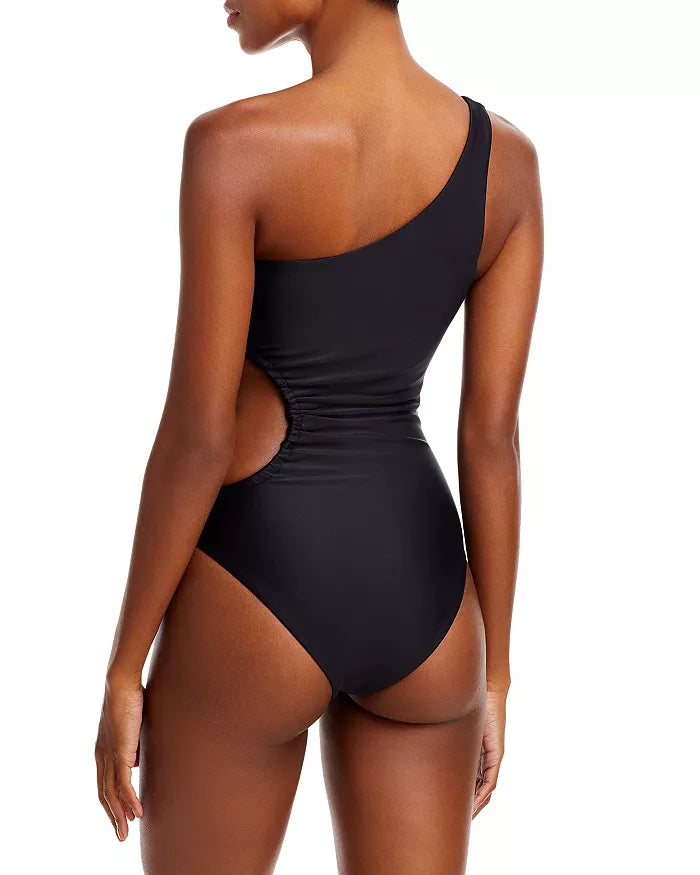 Jade Swim Sena Asymmetrical One Piece Swimsuit