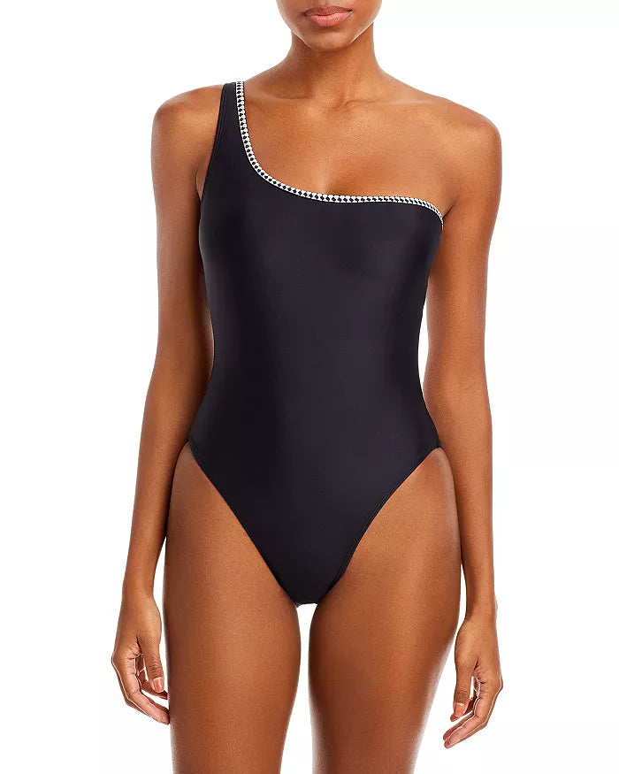 Lemlem Lena One Shoulder One Piece Swimsuit