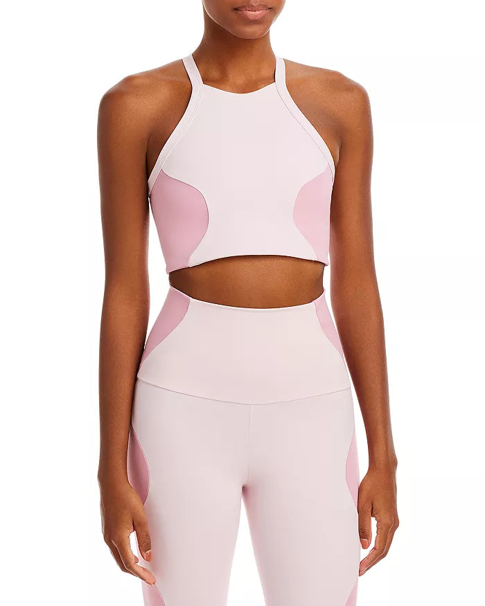 Port De Bras Bubble Cropped Top