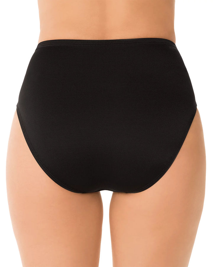 Miraclesuit Solid Basic High-Waist Tummy-Control Bikini Bottoms
