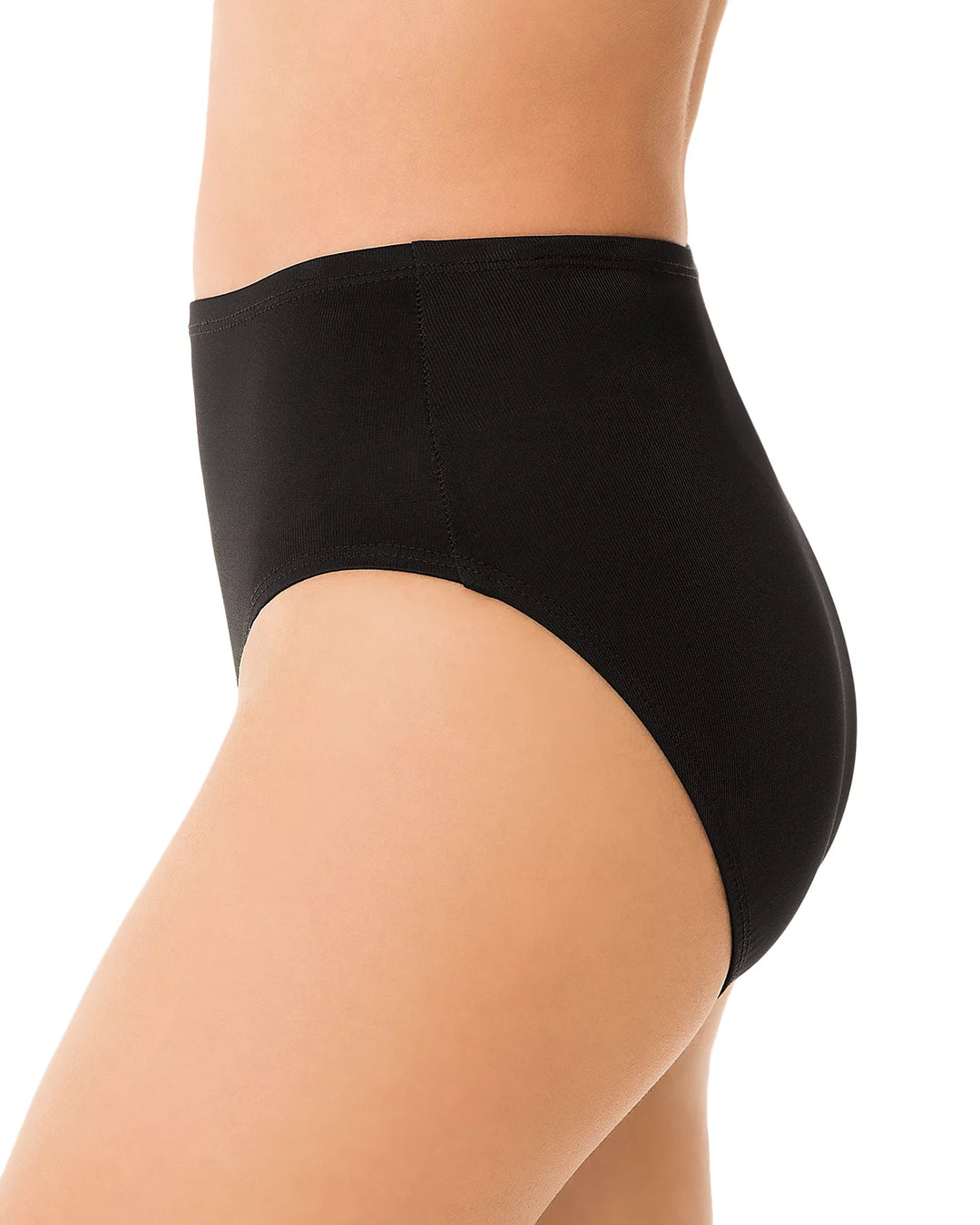 Miraclesuit Solid Basic High-Waist Tummy-Control Bikini Bottoms