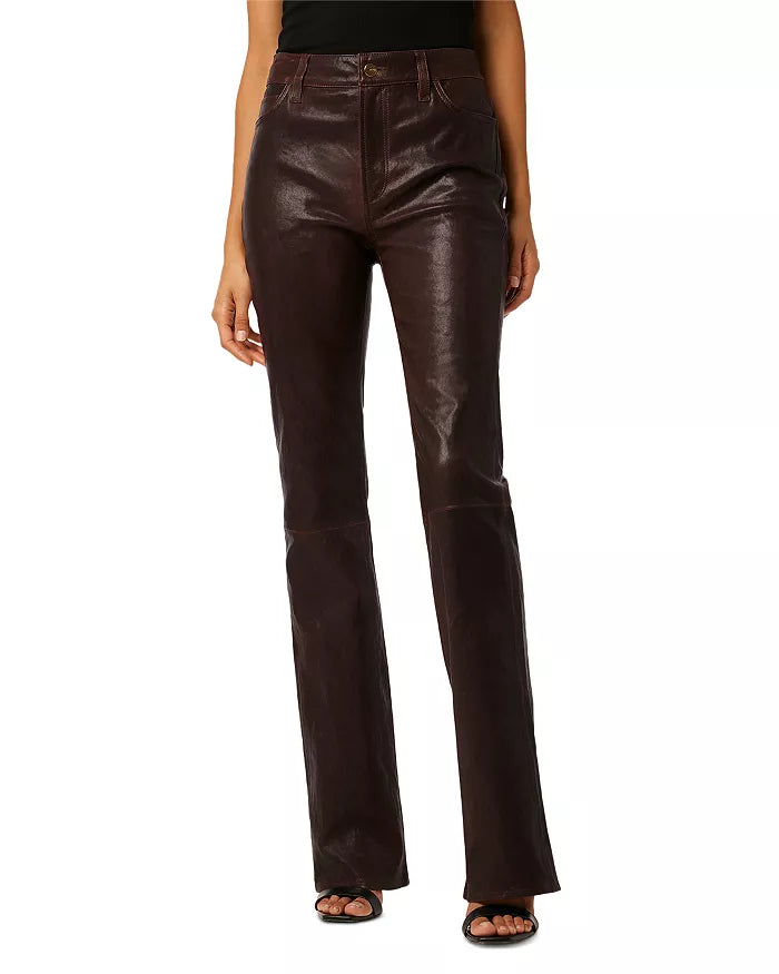 Joe's Jeans The Hi Honey Leather Bootcut Pants