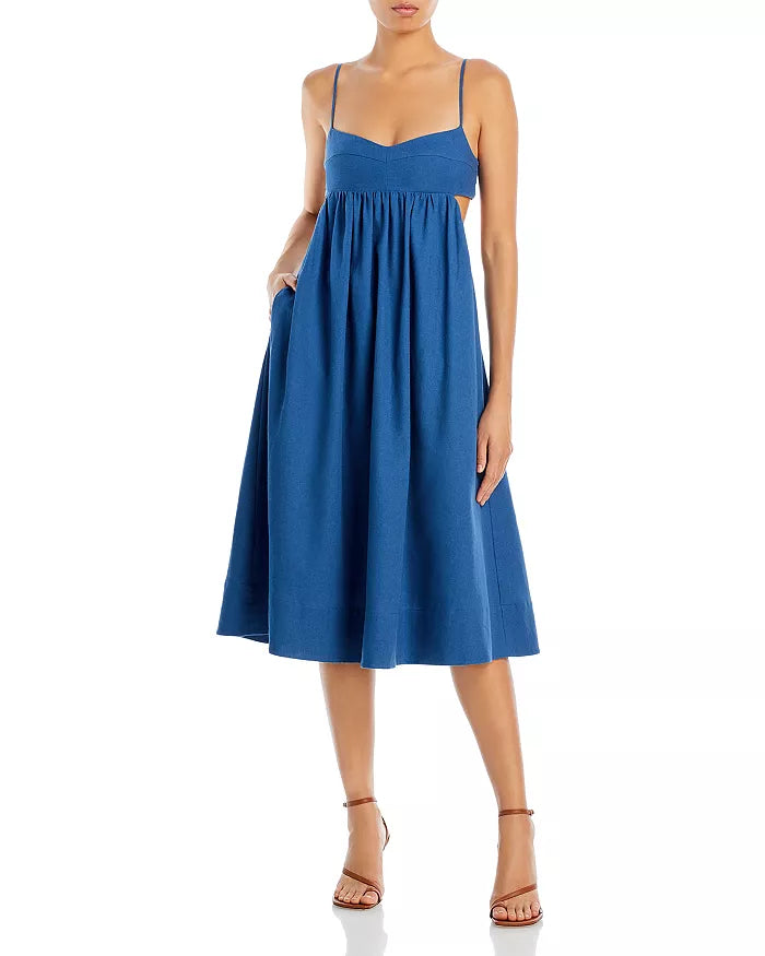 AQUA Havana Midi Dress