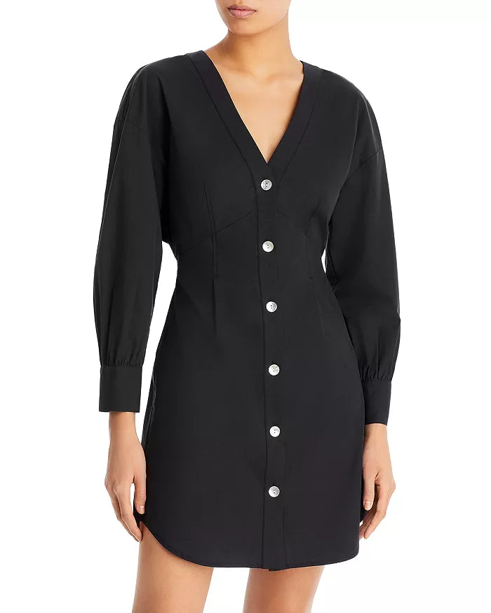 Rails Jaclyn Cutout Back Shirt Dress