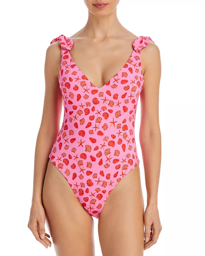 AQUA Swim Printed One Piece Swimsuit