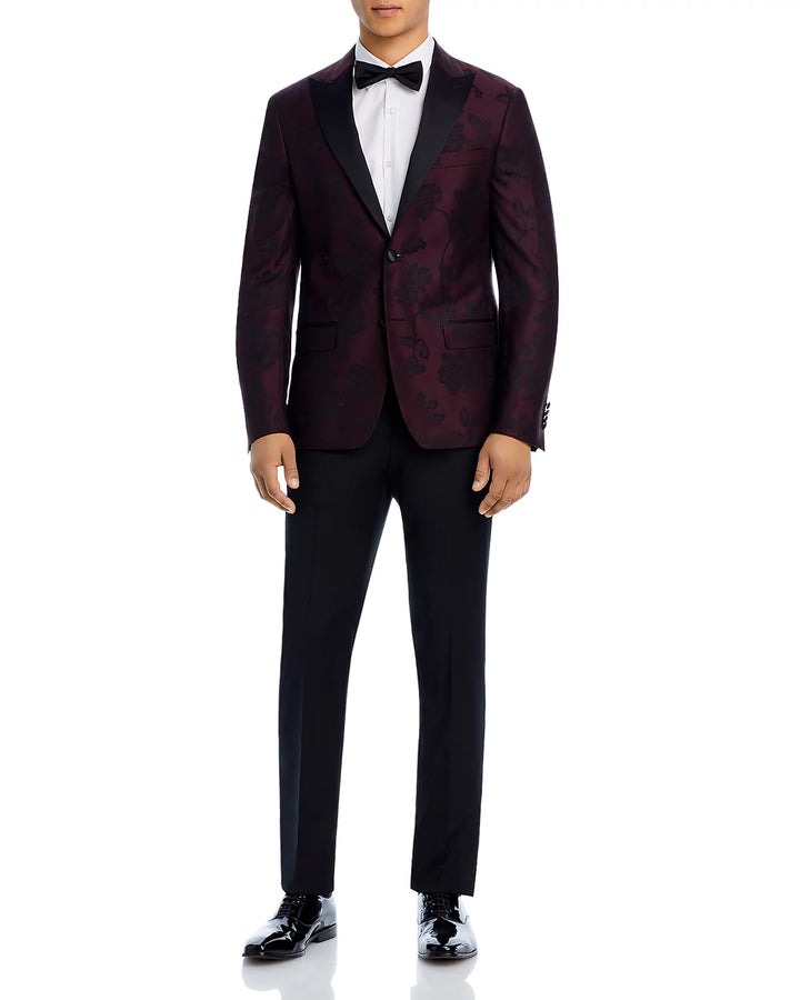 Robert Graham  MEN Floral Jacquard Slim Fit Dinner Jacket