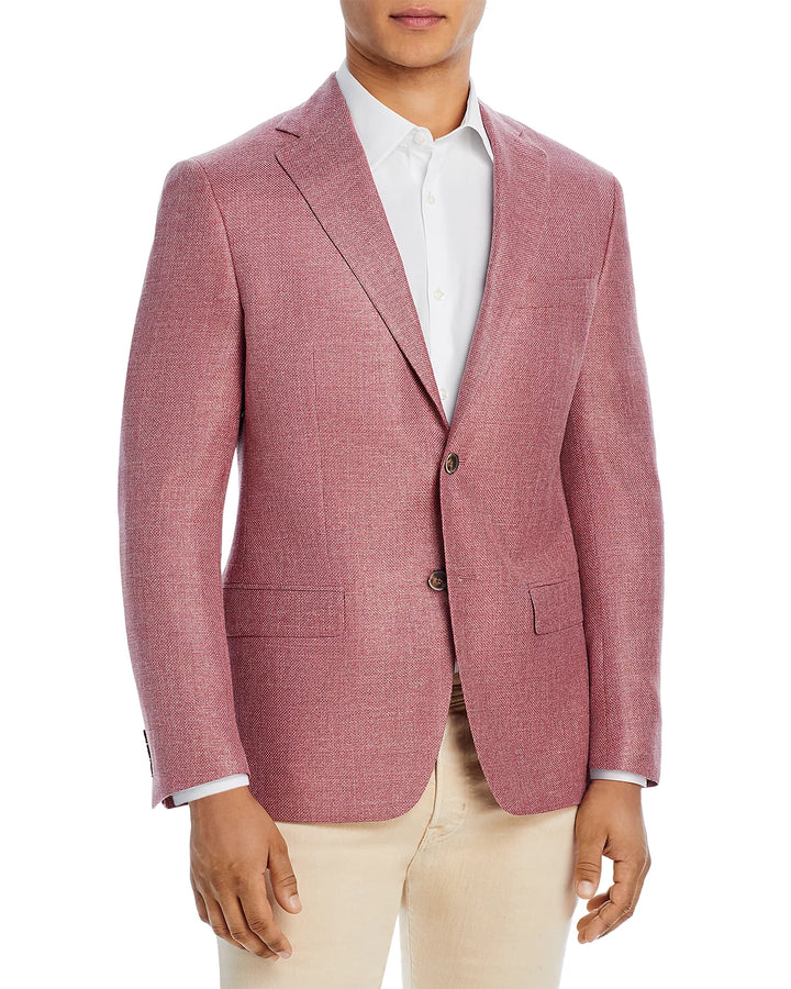 Robert Graham  MEN Mélange Basketweave Slim Fit Sport Coat