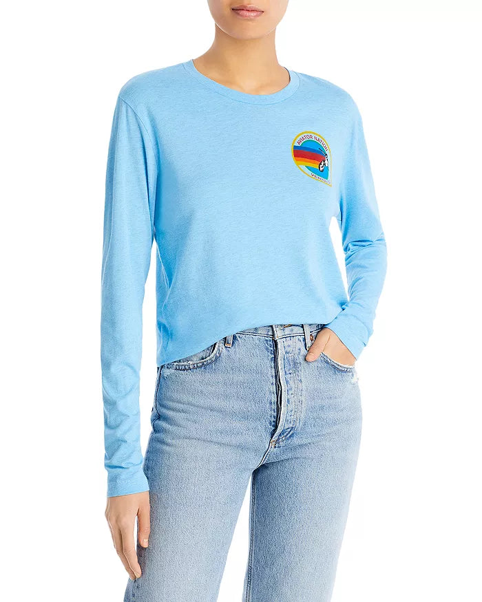 Aviator Nation Long Sleeve Crewneck Tee
