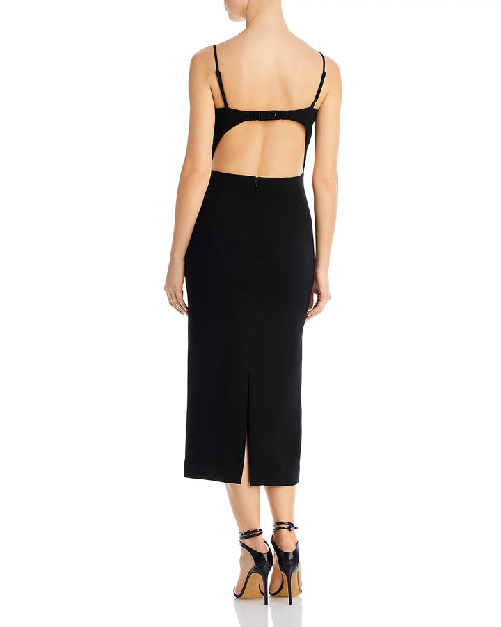 Bardot Vienna Cut Out Midi Dressv