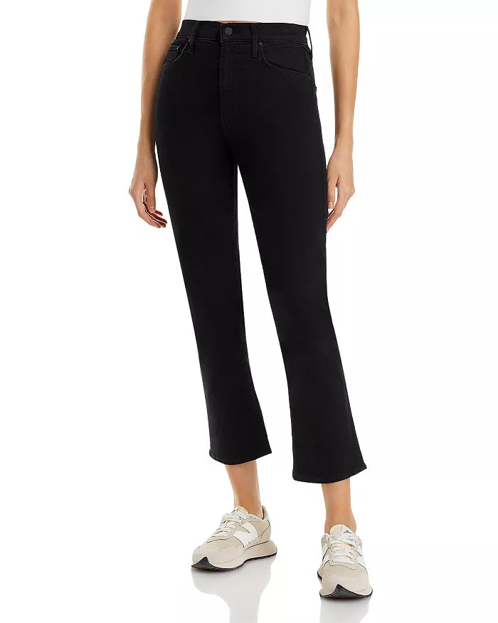 MOTHER High Rise Rider Ankle Straight Jeans