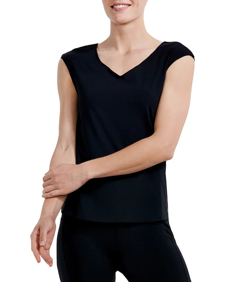 NIC+ZOE FlexiFit Cap Sleeve Tee