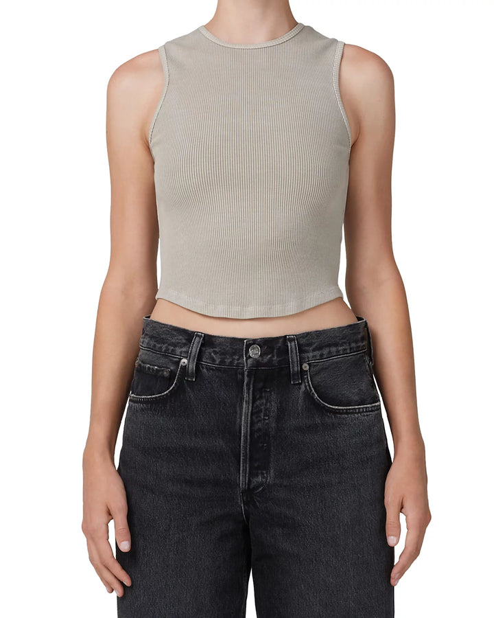 AGOLDE Nova Cropped Tank Top