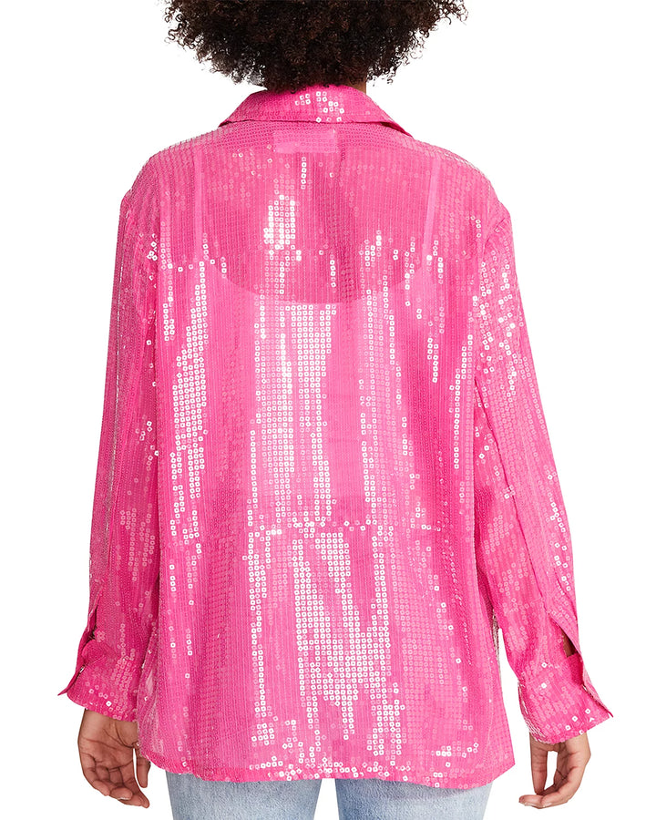 STEVE MADDEN Symone Sequined Shacket