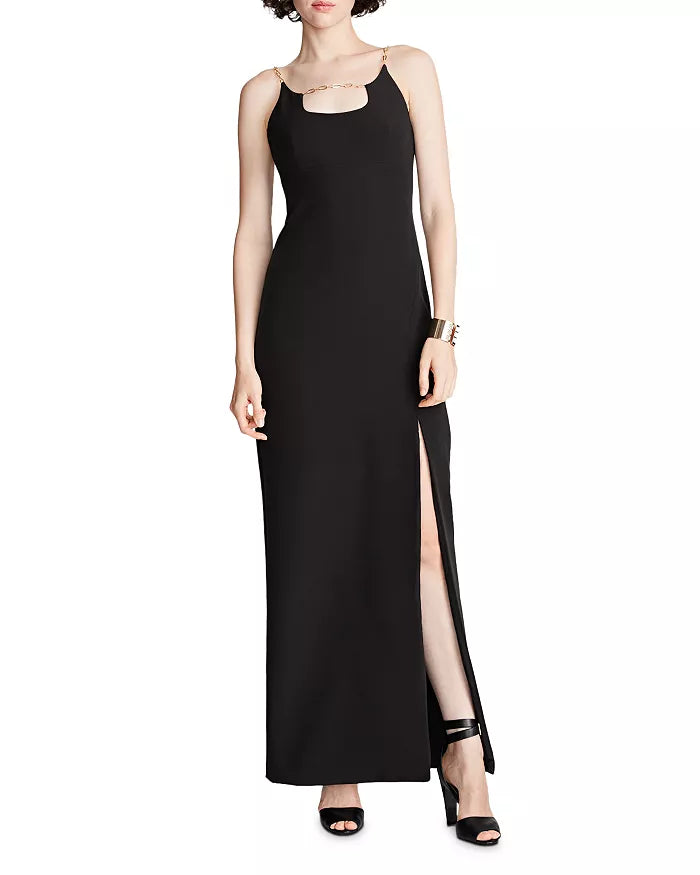 HALSTON Alli Front Slit Gown