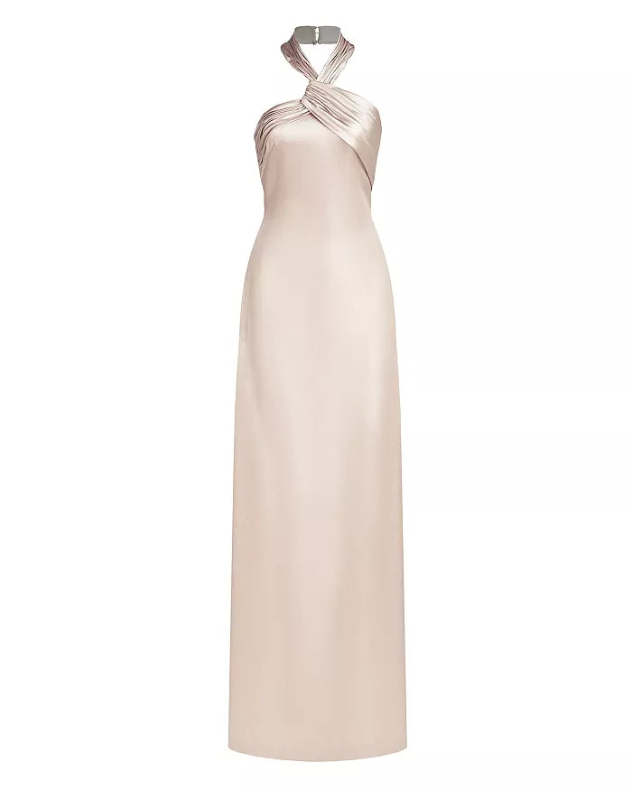 HALSTON Raelynn Halter Gown