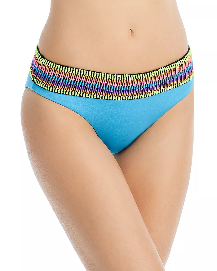 Peixoto Zoni Contrast Trim Bikini Bottom