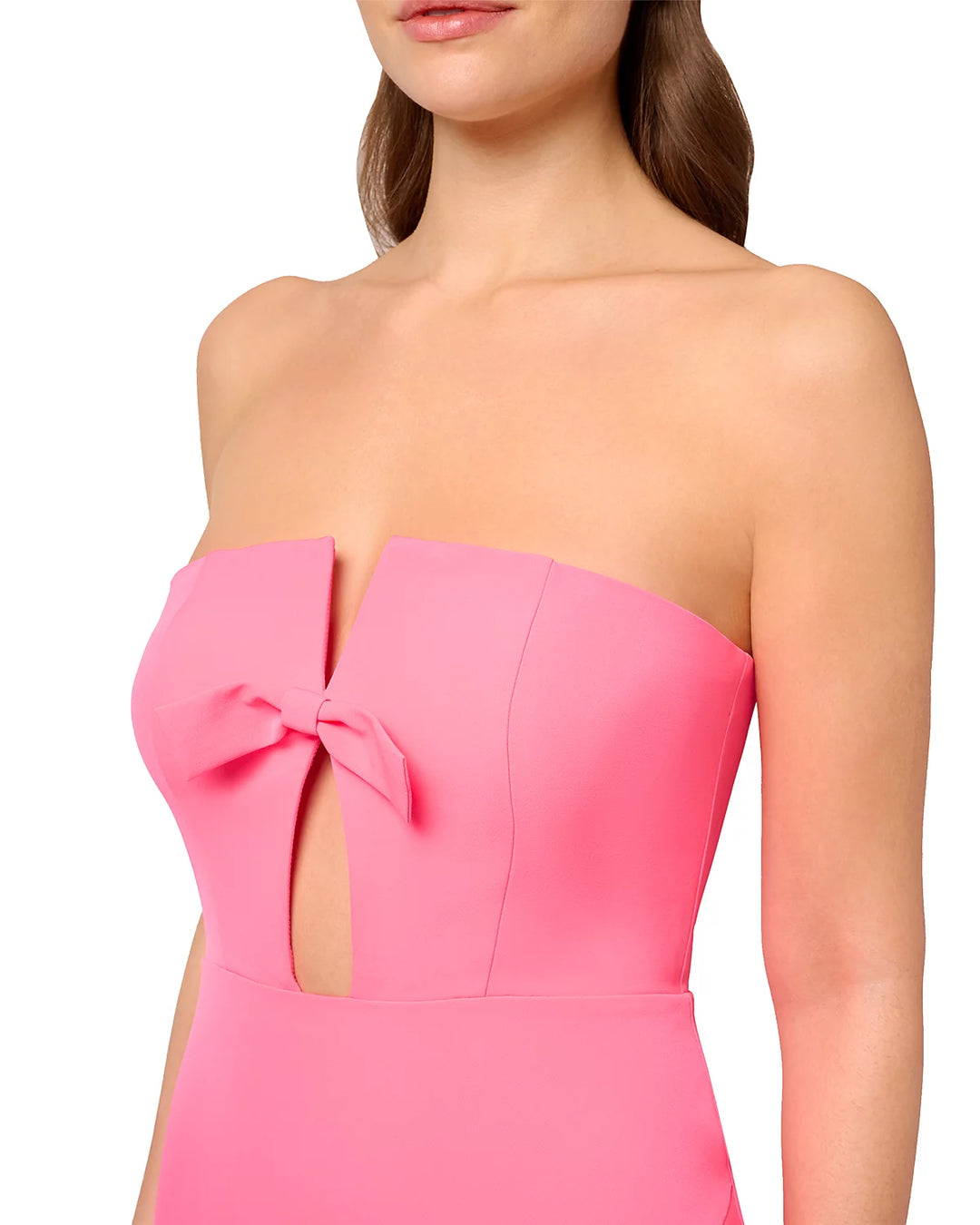 Liv Foster Sleeveless Crepe Gown