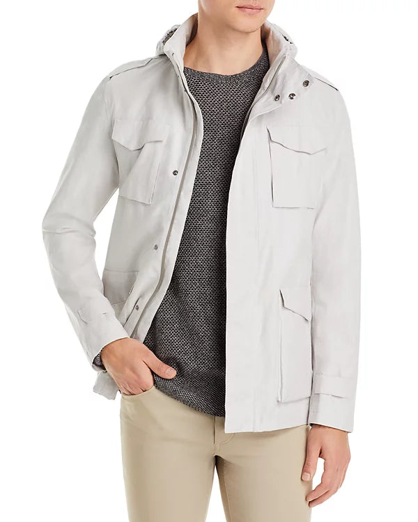 Herno  MEN Laminar Linen Field Jacket