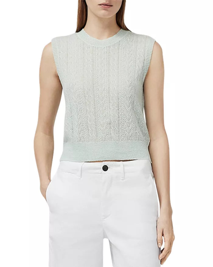 rag & bone Kyle Cable Knit Sweater Vest