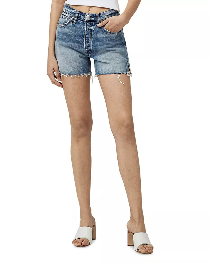 Rag & Bone Vintage Frayed Hem Denim Shorts