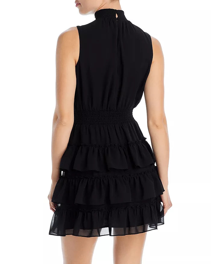 1. STATE Mock Neck Sleeveless Dress