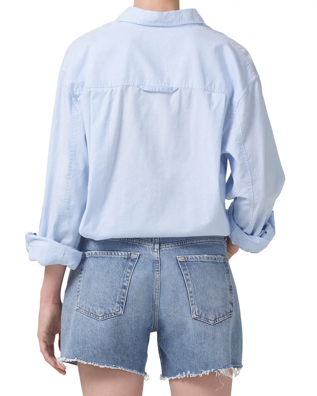 Citizens of Humanity Aave Oversized Cuff Collared Shirt