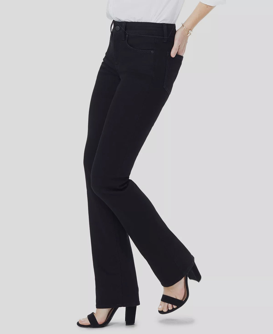 NYDJ Petite Marilyn Tummy-Control Straight-Leg Jeans