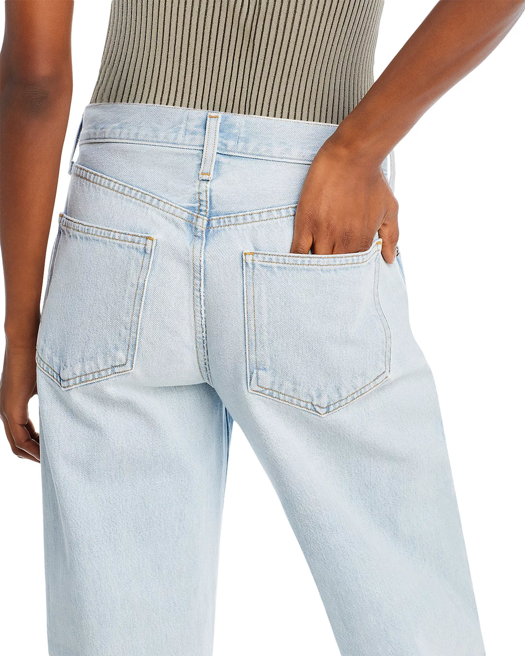 AGOLDE Fusion High Rise Wide Leg Jeans