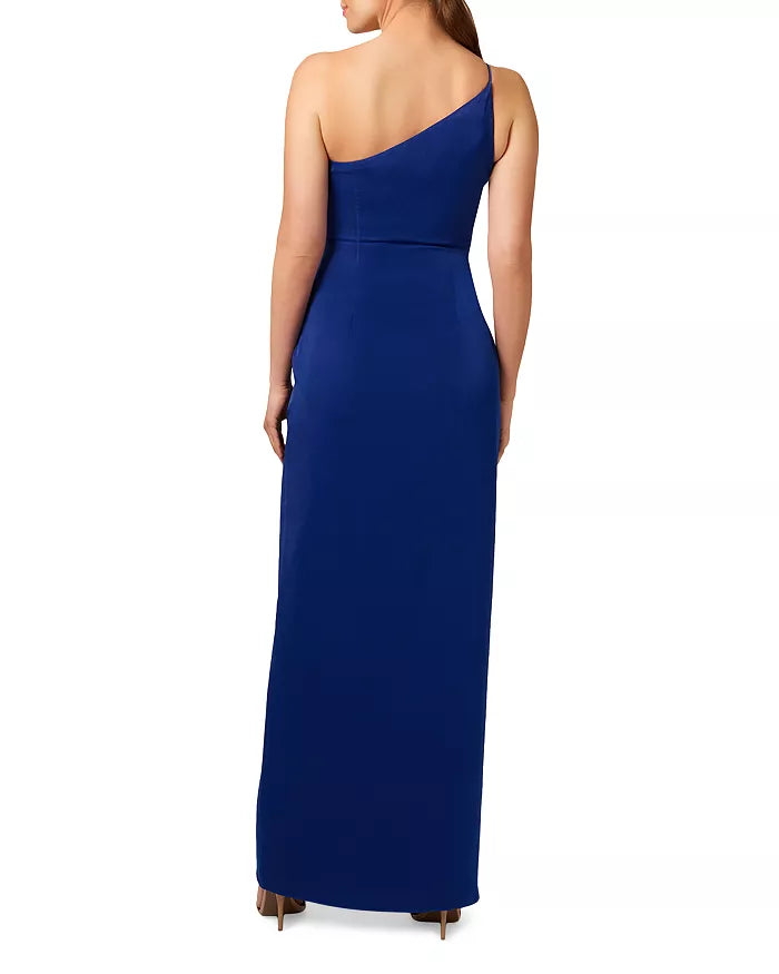 Liv Foster Charmeuse One Shoulder Column Dress