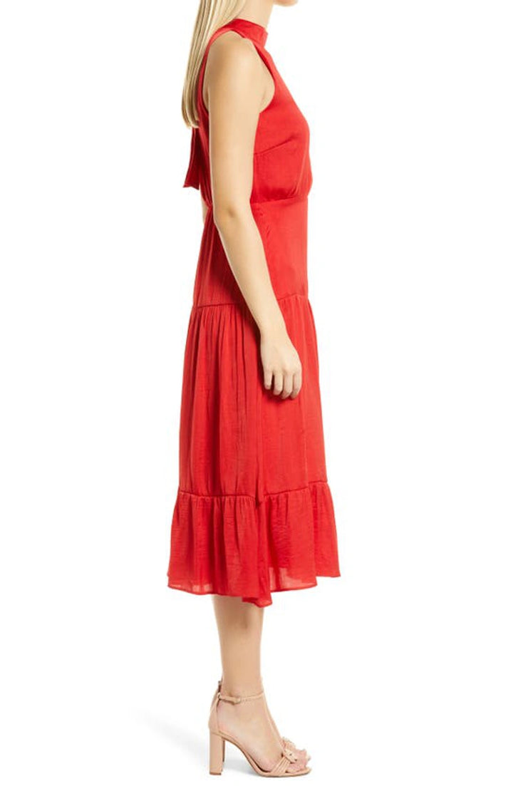 Sam Edelman High Neck Tiered Dress