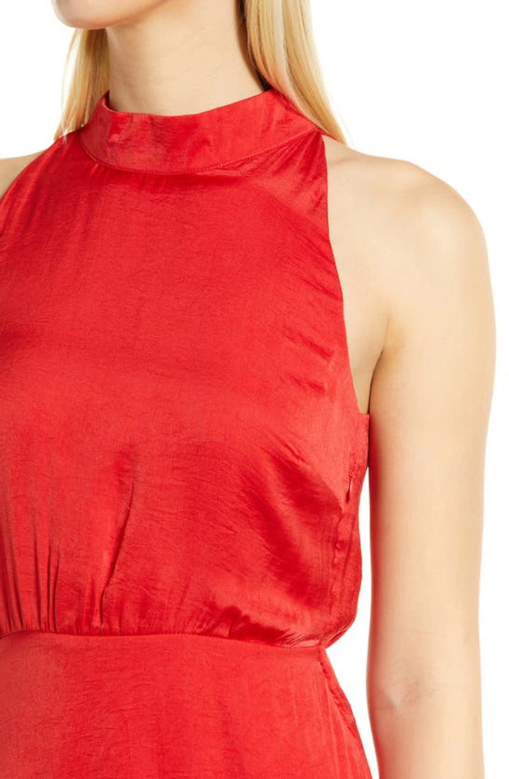 Sam Edelman High Neck Tiered Dress