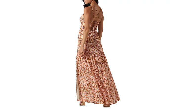 ASTR the Label Ryliana Floral Print Maxi Dress