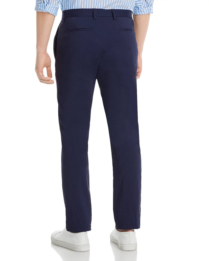 Theory MEN Zaine Slim Straight Seersucker Chino Pants