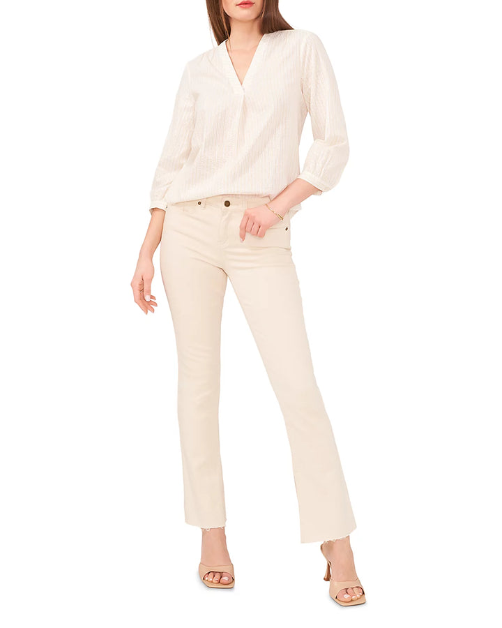 VINCE CAMUTO V Neck Blouse