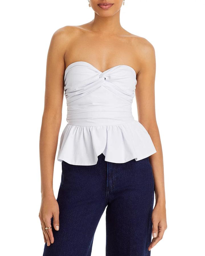 FORE Peplum Tube Top