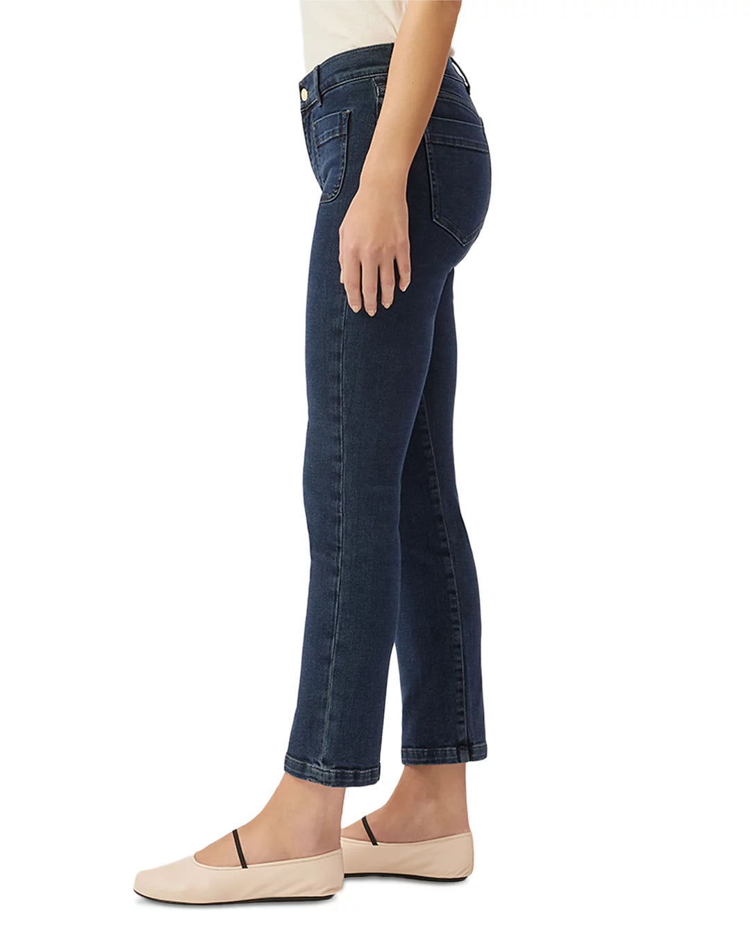 DL1961 Mara Mid Rise Straight Instasculpt Jeans