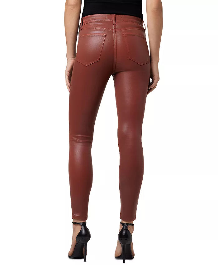 Joe's Jeans The Charlie High Rise Coated Ankle Skinny Jeans