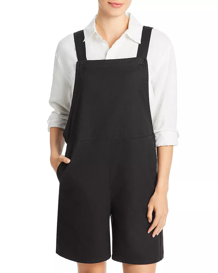 Eileen Fisher Cotton Blend Shortalls