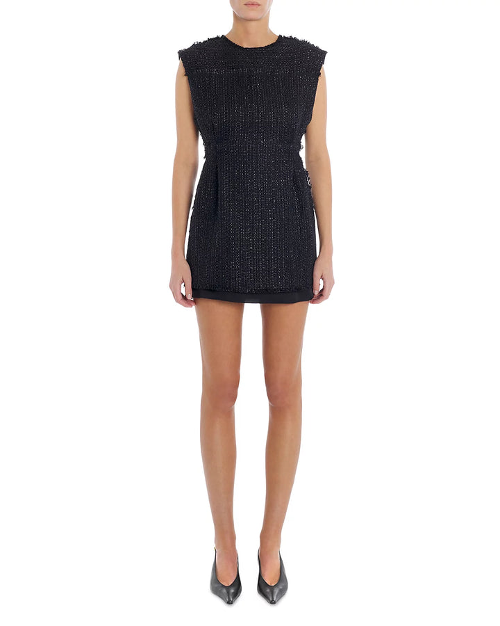 Lanvin Tweed Mini Shift Dress