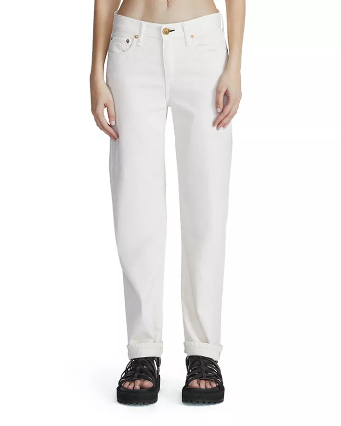rag & bone Dre Featherweight Low Rise Ankle Straight Jeans